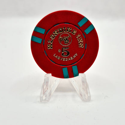 Klondike Inn Hotel Casino Las Vegas Nevada 1988 $5 Casino Chip N1833