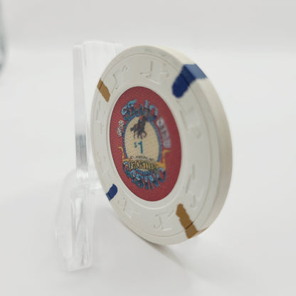 St. Jo Frontier "Riverboat" Casino St. Joseph Missouri $1 Casino Chip