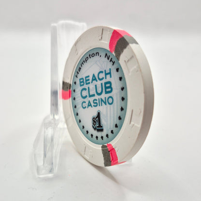 Beach Club Casino Hampton New Hampshire $1 Casino Chip