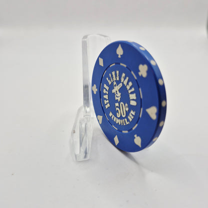 State Line Casino Wendover Nevada 1980 $.50 Casino Chip N0259