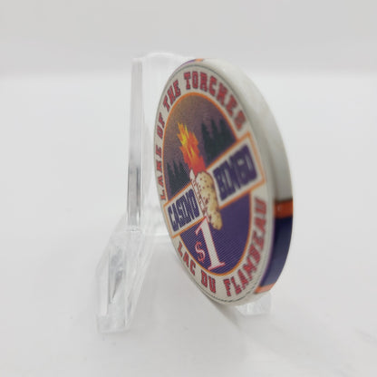 Lake of the Torches Resort Casino Lac Du Flambeau Wisconsin $1 Casino Chip