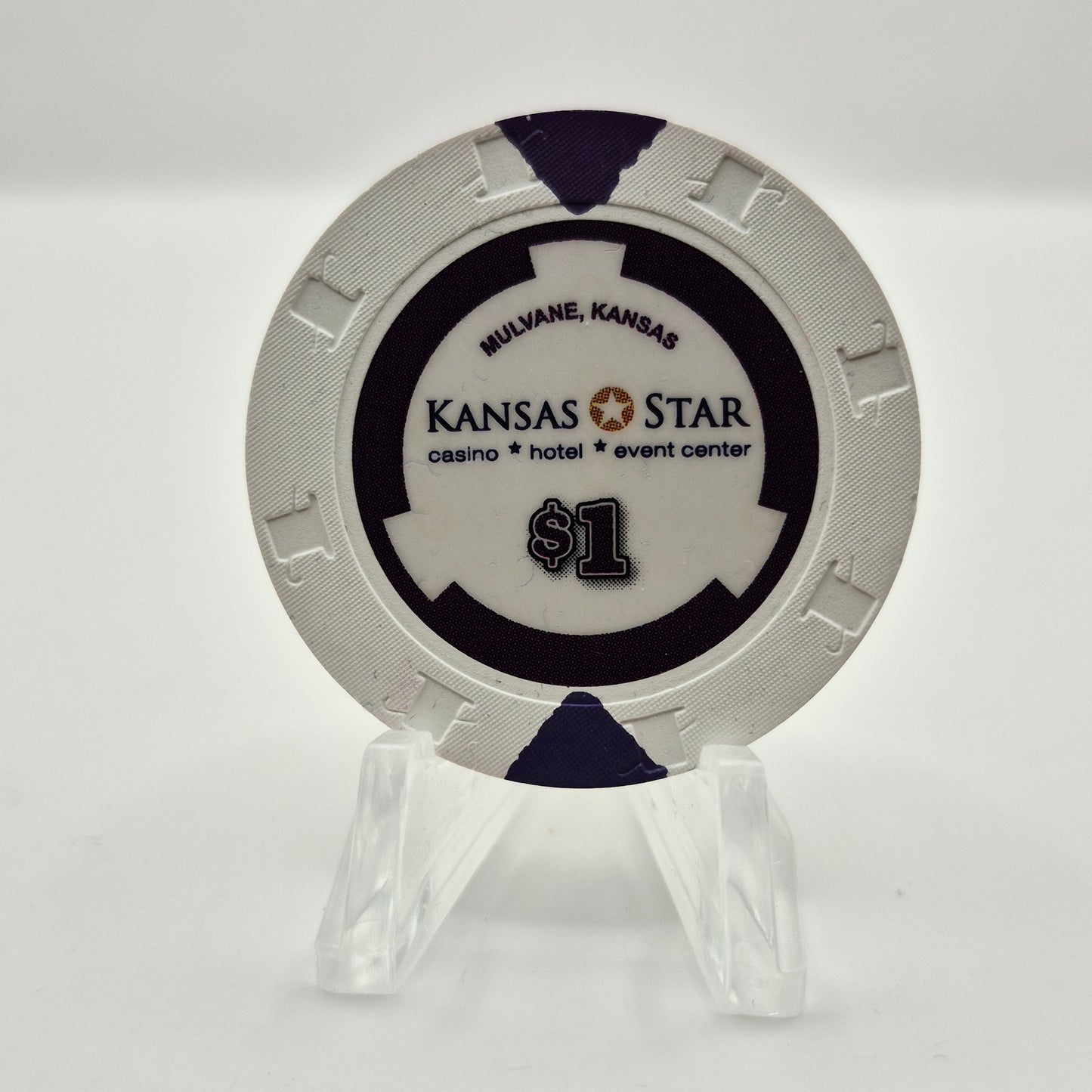 Kansas Star Hotel Casino Mulvane Kansas 2011 $1 Casino Chip