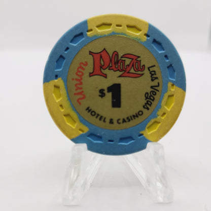 Union Plaza Hotel Casino Las Vegas Nevada 1971 $1 Casino Chip N2285