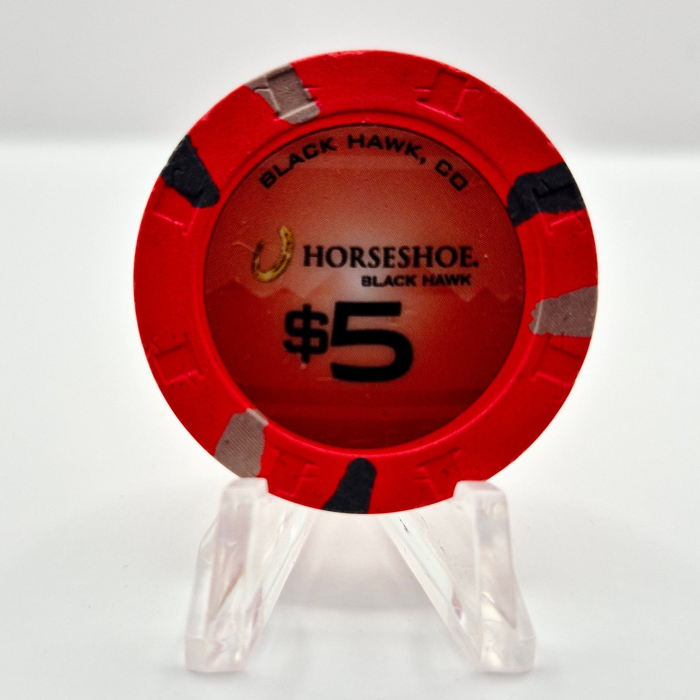 Horseshoe Casino Black Hawk Colorado 2022 $5 Casino Chip *Circulated