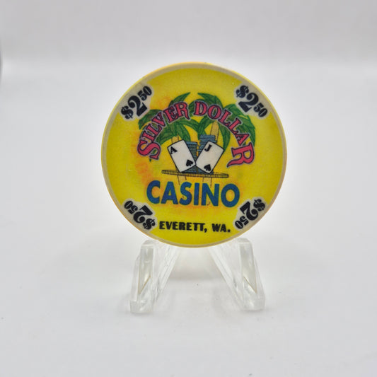 Silver Dollar Casino Everett Washington $2.50 Casino Chip