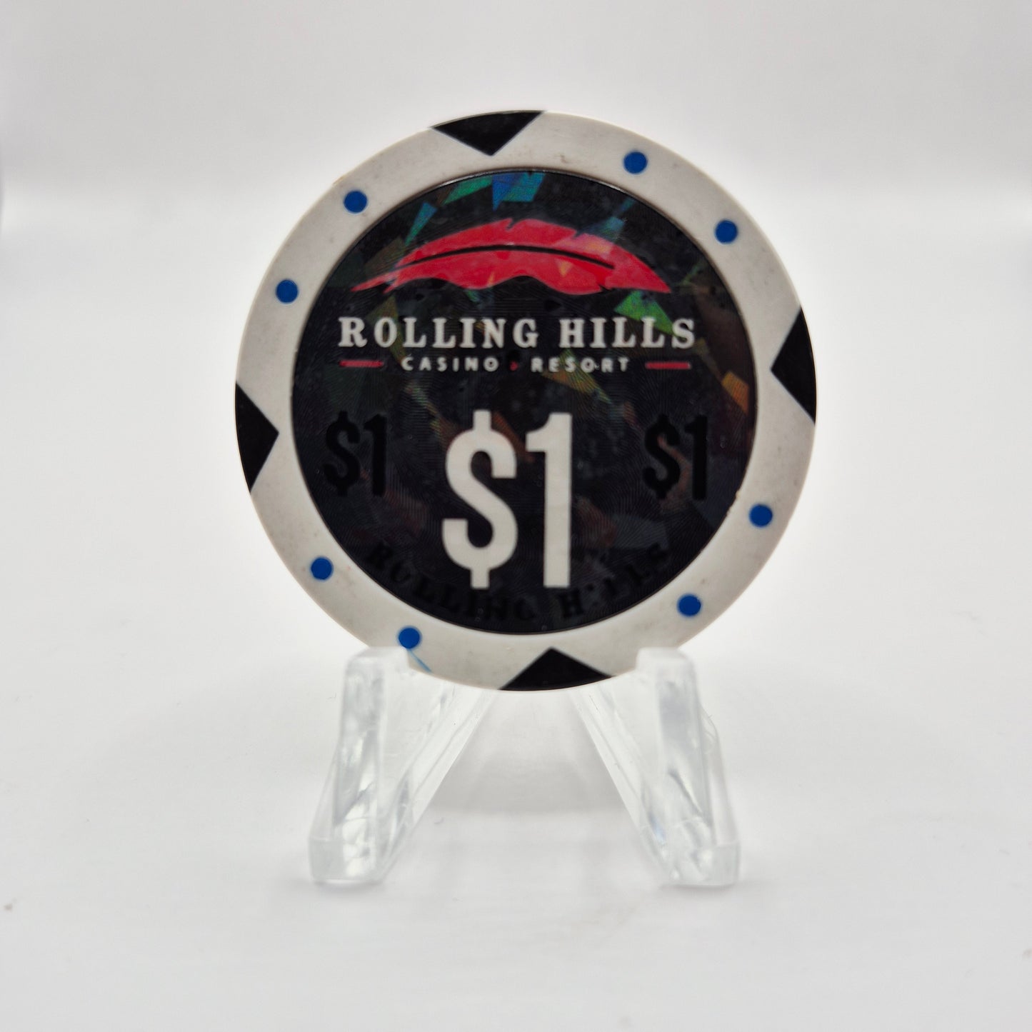 Rolling Hills Casino Corning California $1 Chip