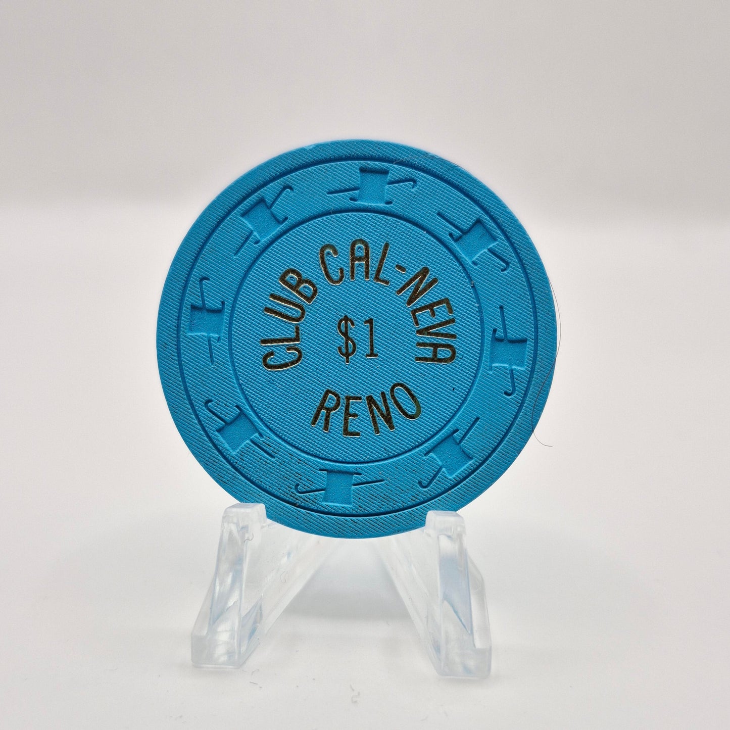 Club Cal-Neva Casino Reno Nevada 1980's $1 Casino Chip N6095.L