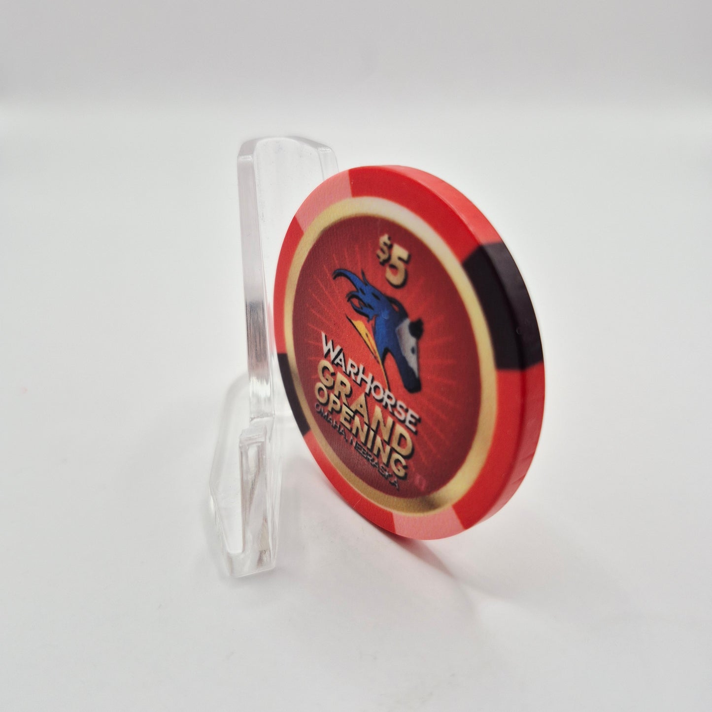 WarHorse Casino Omaha Nebraska "Grand Opening" $5 Casino Chip