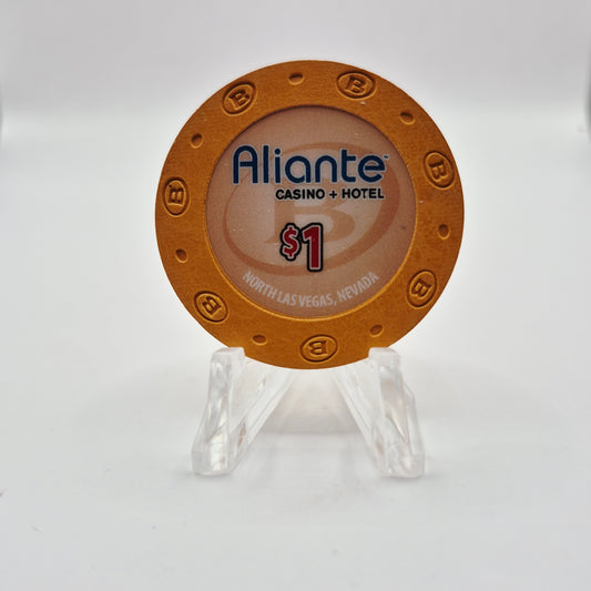 Aliante Casino Hotel (Boyd Gaming) 2016 $1 Casino Chip D2447