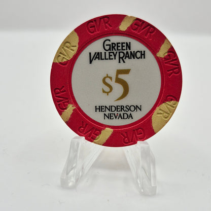 Green Valley Ranch Hotel Casino Henderson Nevada 2026 $5 Casino Chip