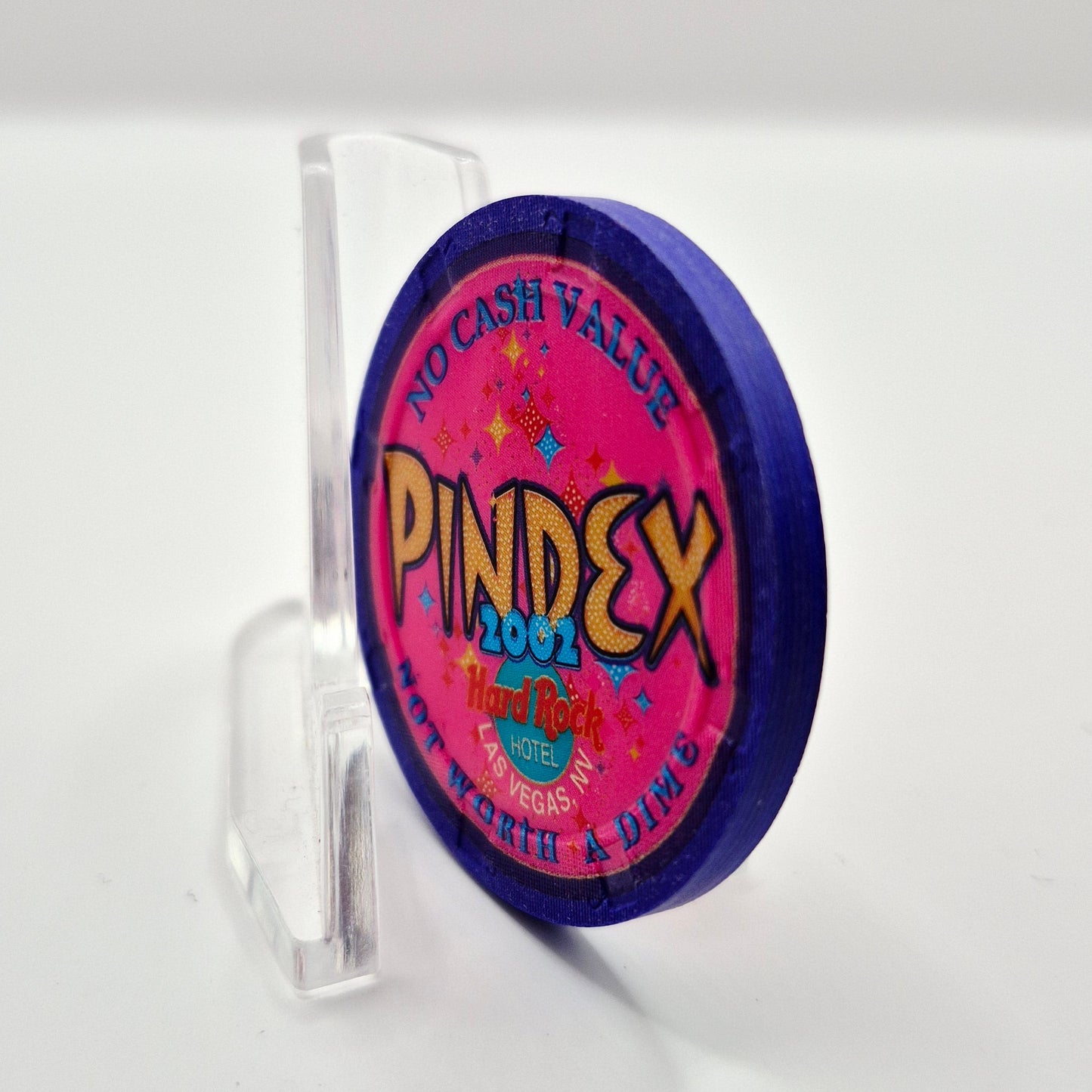 Hard Rock Hotel Casino Las Vegas Nevada 2002 Pindex NCV Chip E0744