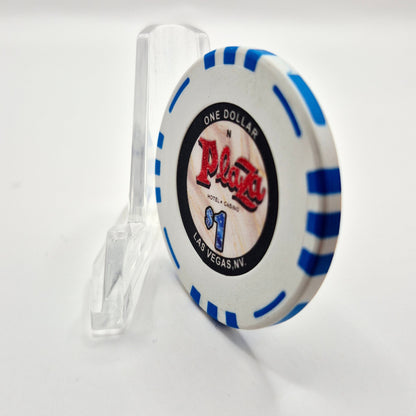 Plaza Hotel Casino Las Vegas Nevada 2026 $1 Casino Chip D3996