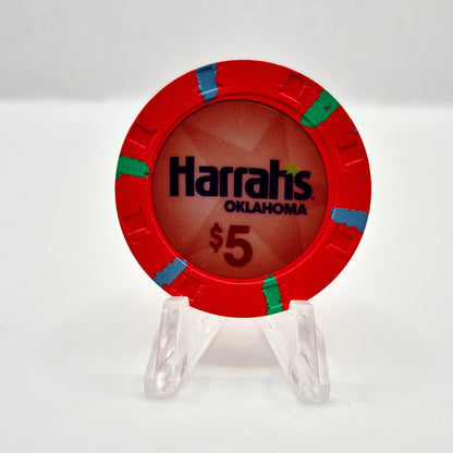 Harrah's Oklahoma Casino Chandler Oklahoma 2026 $5 Casino Chip