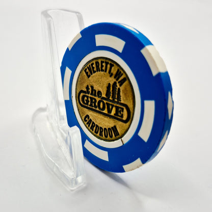 The Grove "Card Room" Everett Washington $1 Chip