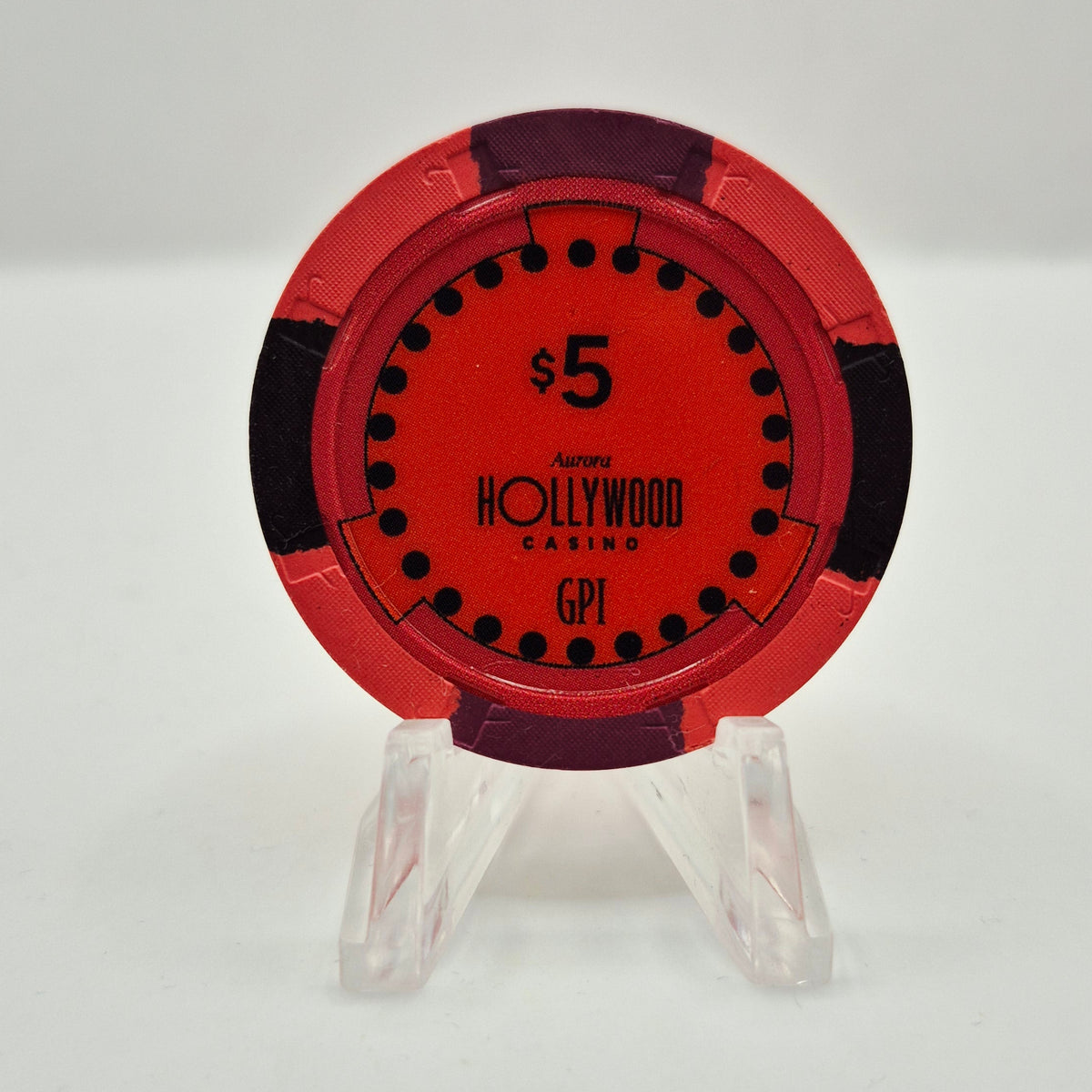 Hollywood Resort Casino Aurora Illinois 2026 $5 Casino Chip