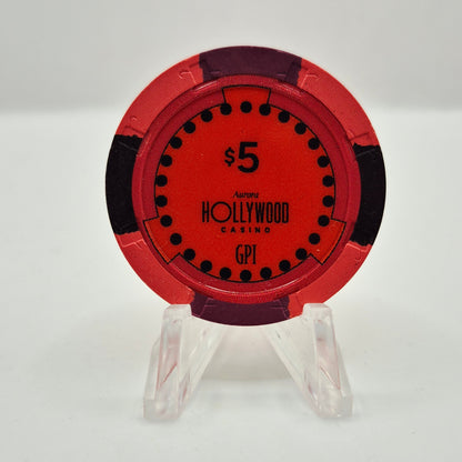 Hollywood Resort Casino Aurora Illinois 2026 $5 Casino Chip