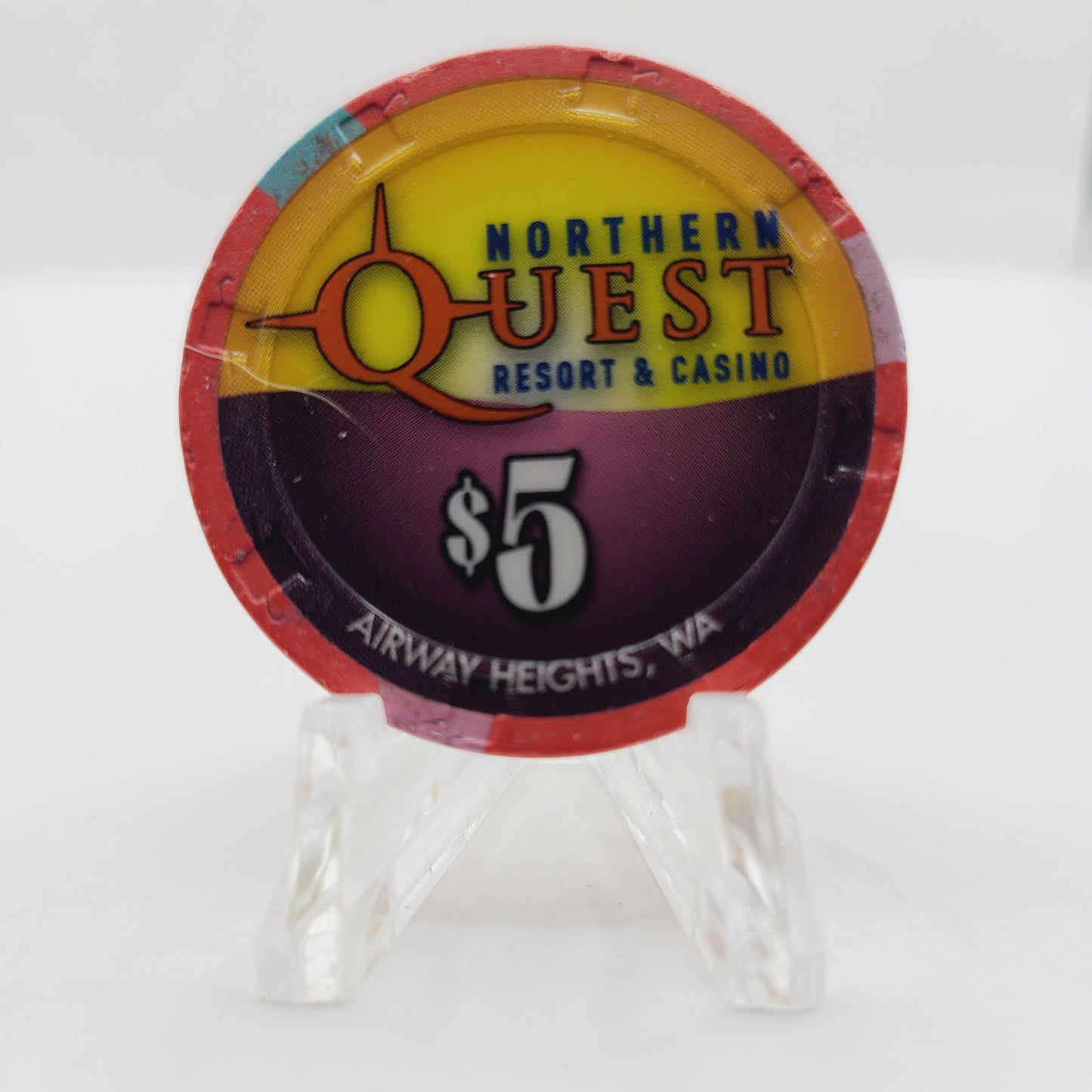 Northern Quest Resort Casino Airway Heights Washington $5 Casino Chip