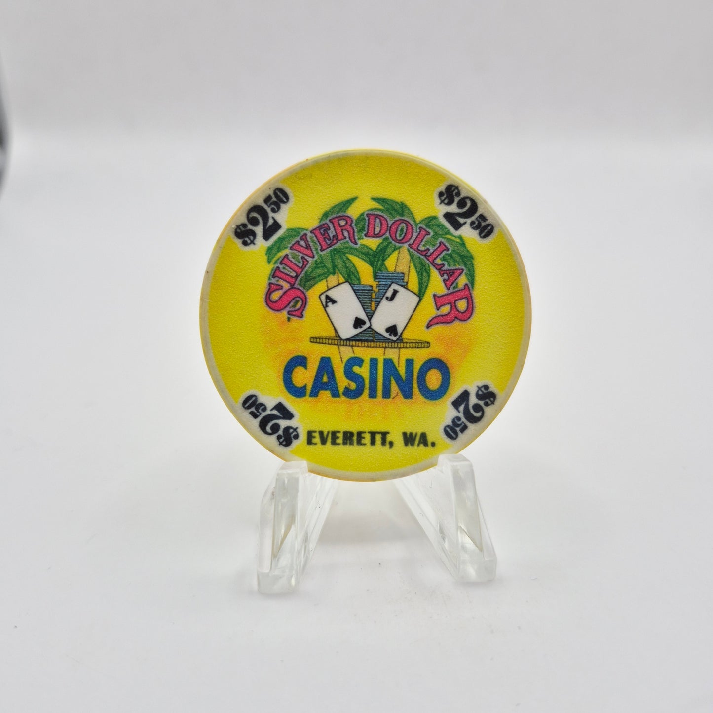 Silver Dollar Casino Everett Washington $2.50 Casino Chip