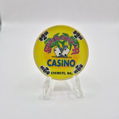 Silver Dollar Casino Everett Washington $2.50 Casino Chip