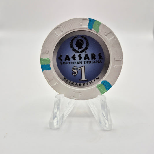 Caesars Southern Indiana Hotel Casino Elizabeth Indiana 2019 $1 Casino Chip