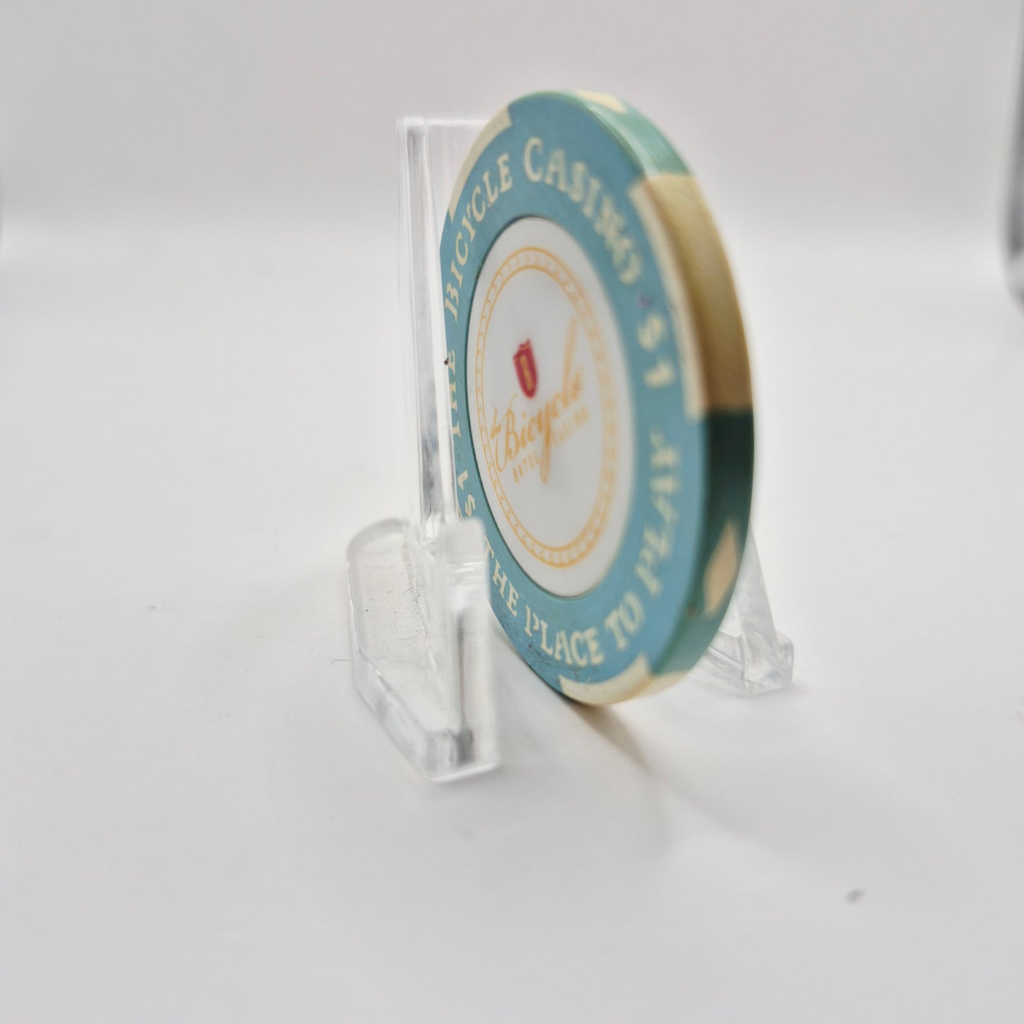 Bicycle Casino Bell Gardens California $1 Casino Chip