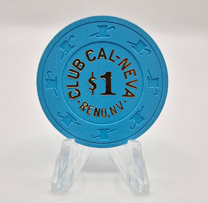 Club Cal-Neva Casino Reno Nevada 2000 $1 Casino Chip V3899