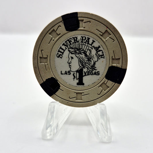 Silver Palace Casino Las Vegas Nevada 1964 $1 Casino Chip N2167