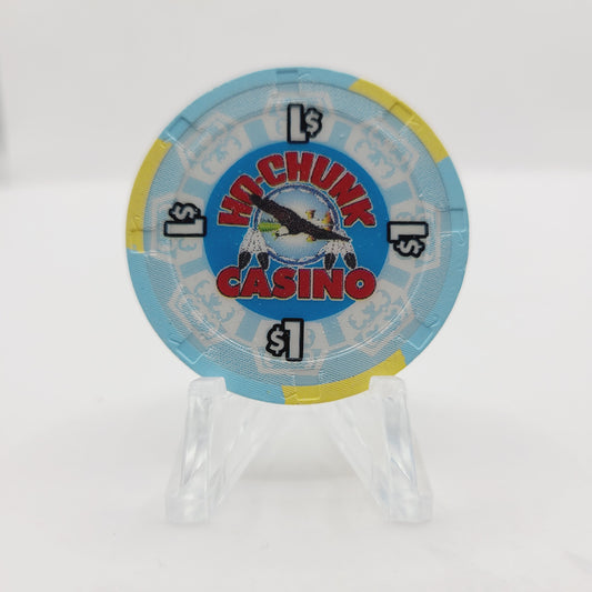 Ho-Chunk Casino Wisconsin Dells Baraboo Wisconsin $1 Casino Chip
