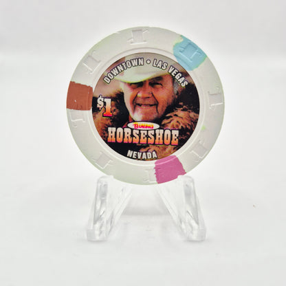 Horseshoe Club Binion's Las Vegas Nevada 2004 $1 Casino Chip E3132