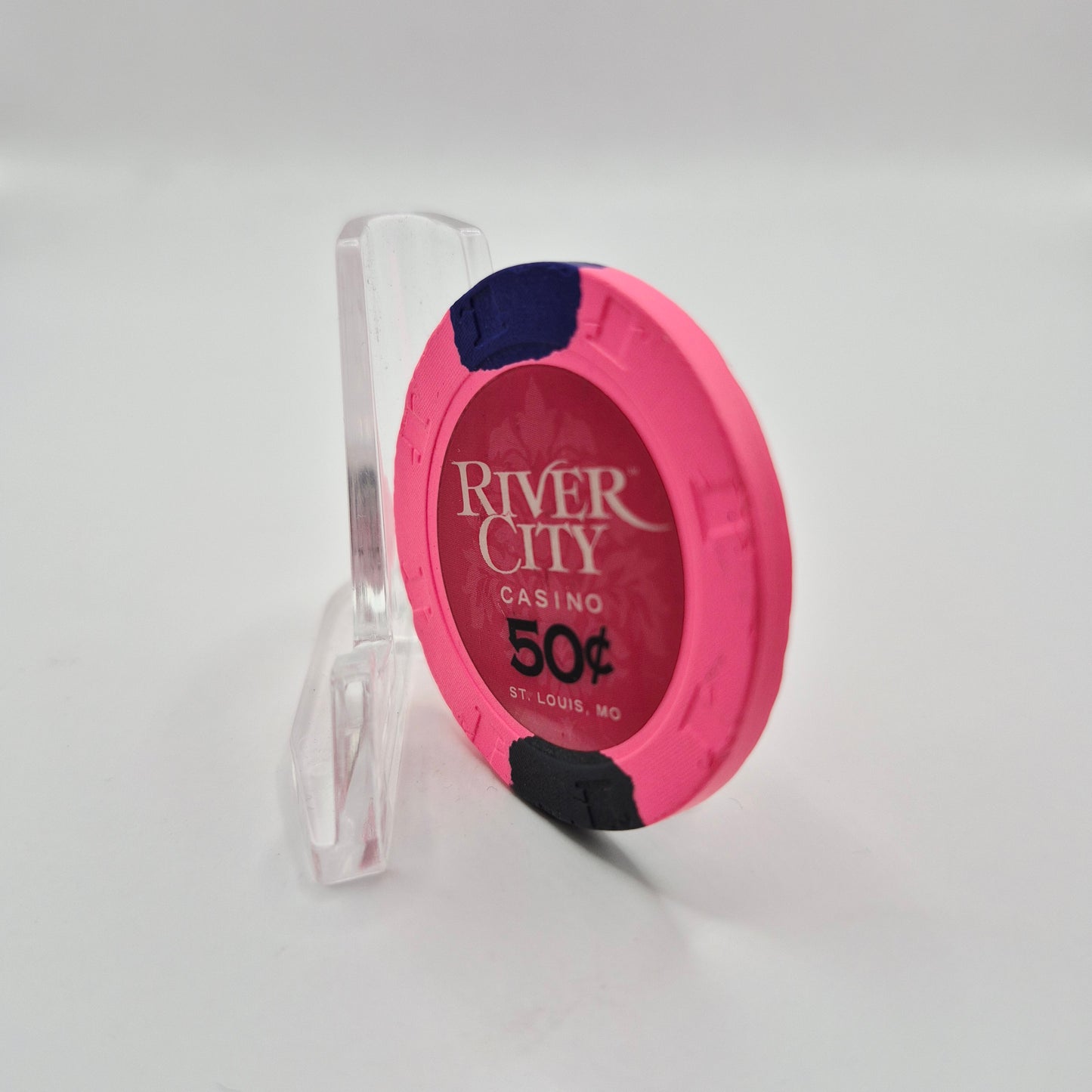 River City Hotel Casino St. Louis Missouri 2010 $.50 Casino Chip