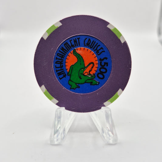 Entertainment Casino Cruises/ El Dorado Marco Island Florida $500 43mm Casino Chip
