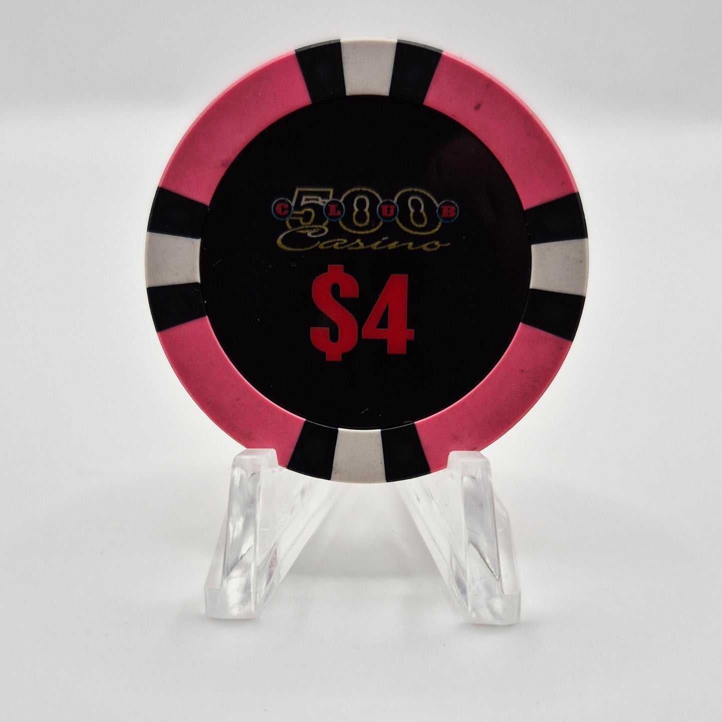 500 Club Casino Clovis California $4 Casino Chip