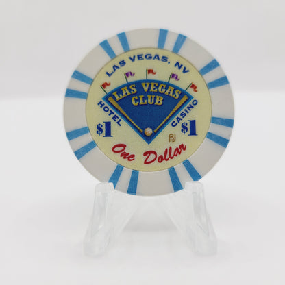 Las Vegas Club Las Vegas Nevada 2001 $1 Casino Casino Chip V6235
