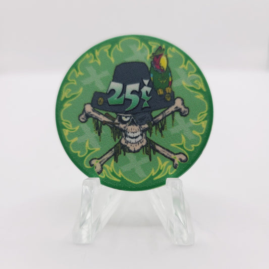 Pirate Skelton Fantasy $.25 Chip