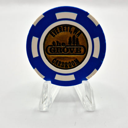 The Grove "Card Room" Everett Washington $1 Chip
