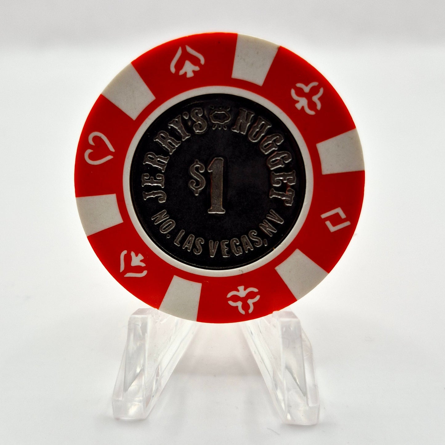 Jerry's Nugget N. Las Vegas Nevada 1997 $1 Casino Chip N8880