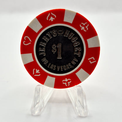 Jerry's Nugget N. Las Vegas Nevada 1997 $1 Casino Chip N8880