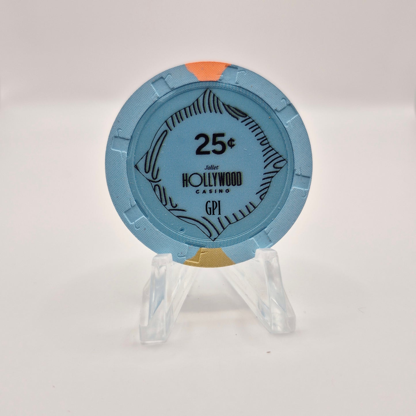 Hollywood Casino Joliet Illinois 2025 $.25 Casino Chip