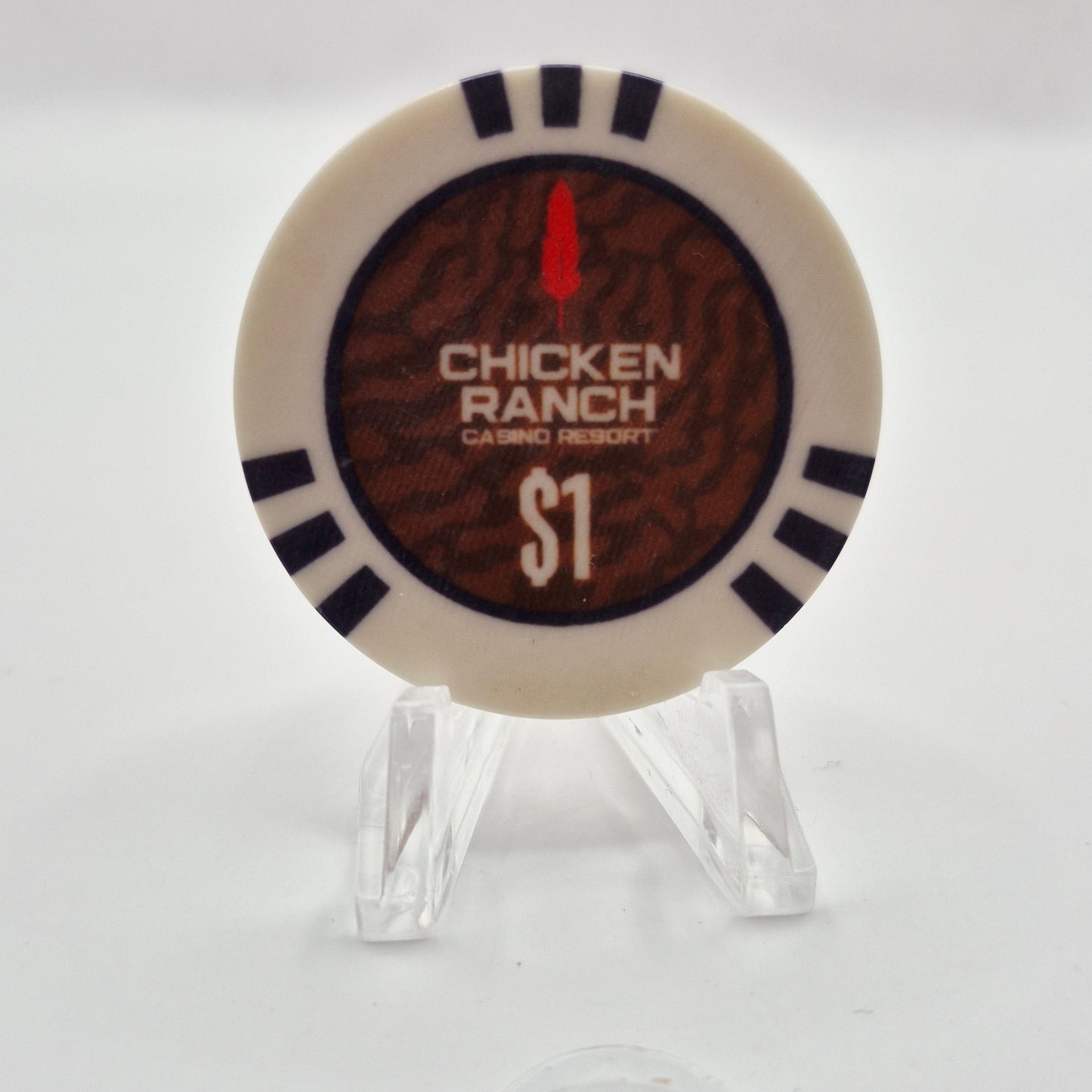 Chicken Ranch Casino Jamestown California $1 Casino Chip