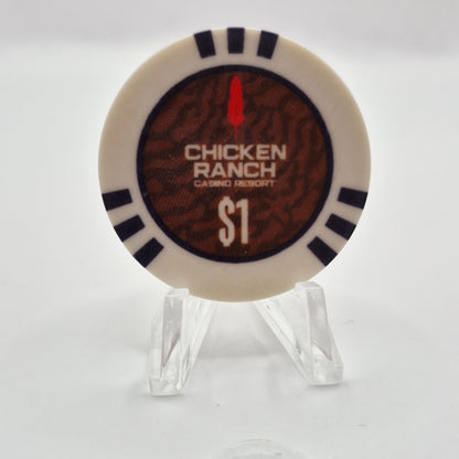 Chicken Ranch Casino Jamestown California $1 Casino Chip