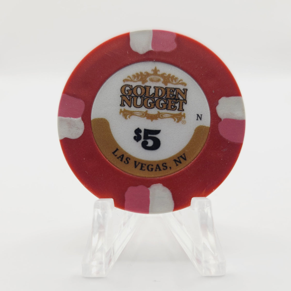 Golden Nugget Hotel Casino Las Vegas Nevada 2025 $5 Casino Chip