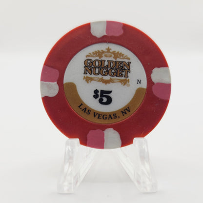 Golden Nugget Hotel Casino Las Vegas Nevada 2025 $5 Casino Chip