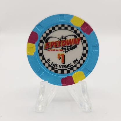 Speedway Casino Las Vegas Nevada 1999 $1 Casino Chip V5628