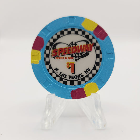 Speedway Casino Las Vegas Nevada 1999 $1 Casino Chip V5628