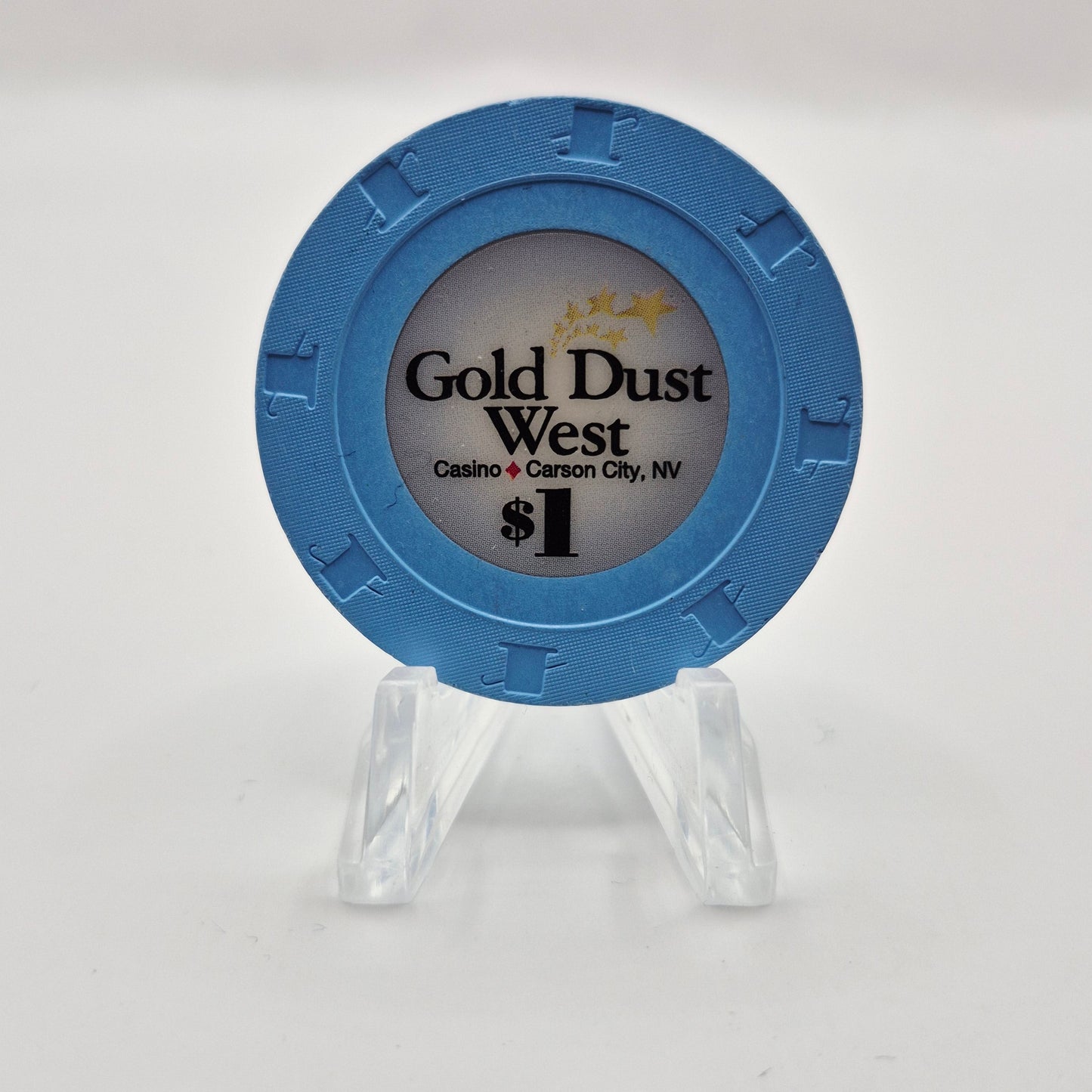 Gold Dust West Carson City Nevada 2007 $1 Casino Chip E6011