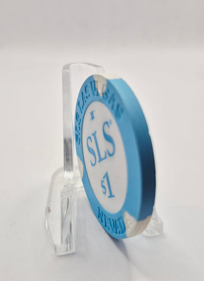 SLS Hotel Casino Las Vegas Nevada 2014 $1 Casino Chip D1562