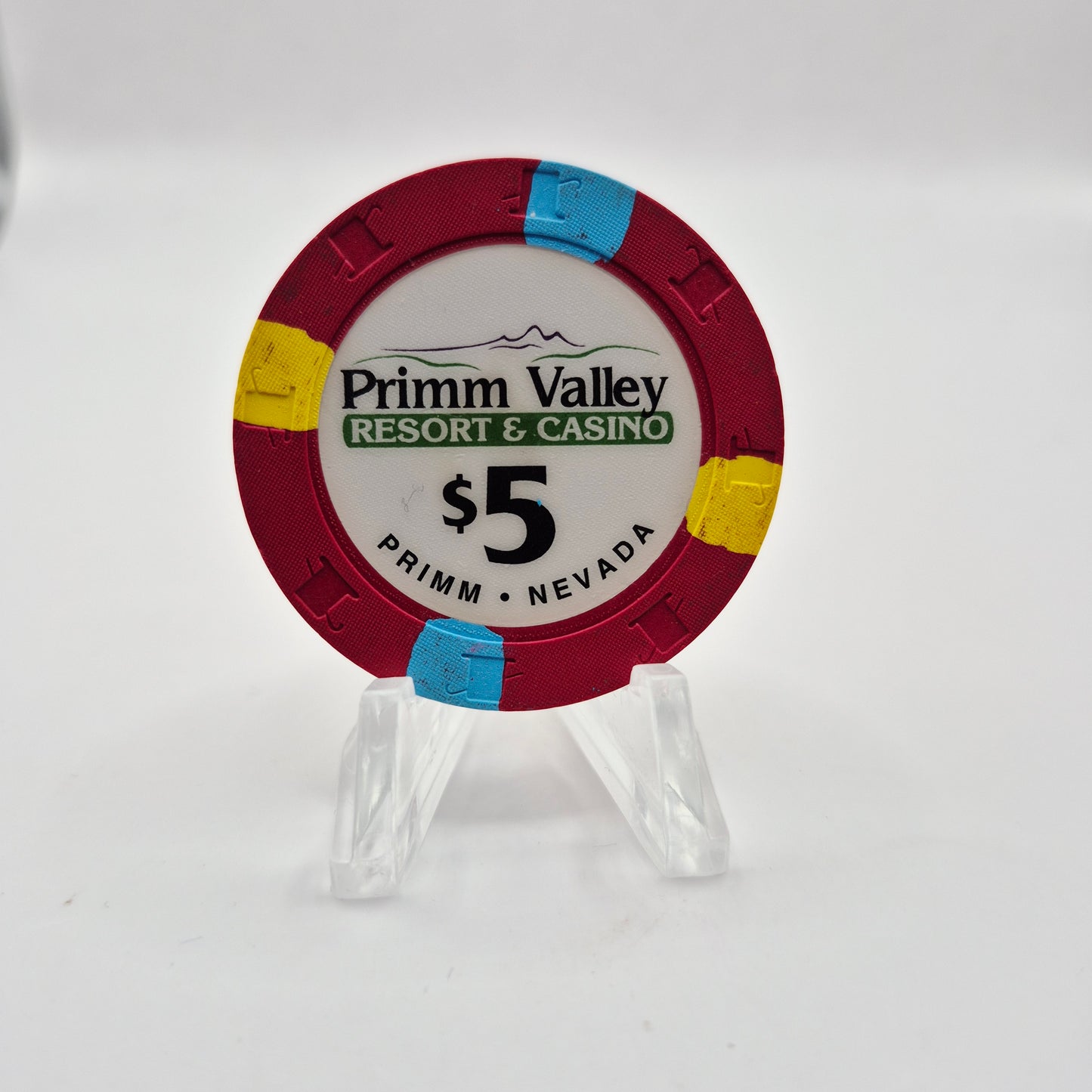 Primm Valley Resort Casino Primm Nevada 1997 $5 Casino Chip V1332