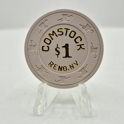 Comstock Hotel Casino Reno Nevada 1998 $1 Casino Chip V2310
