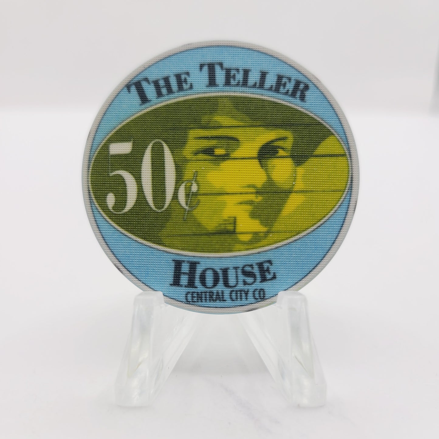 Teller House Hotel Casino 1991 $.50 Casino Chip