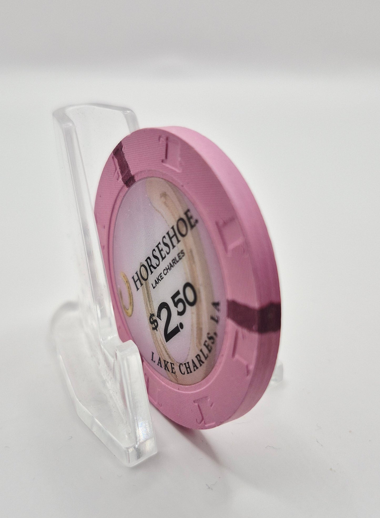 Horseshoe Hotel Casino Lake Charles Louisiana 2022 $2.50 Casino Chip